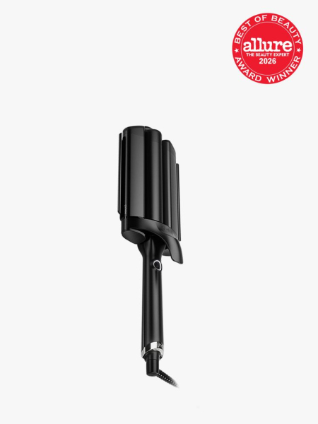 GHD Wave in branded component on a light gray background with the 2026 best of beauty seal in the top right corner